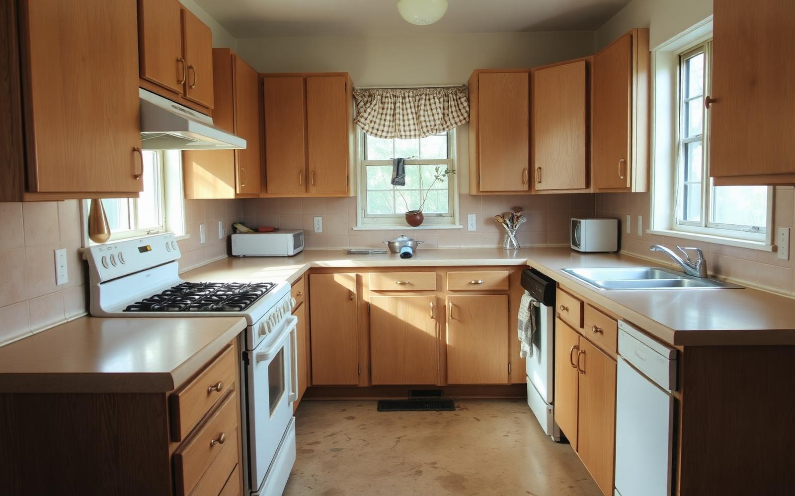 Kitchen before renovation