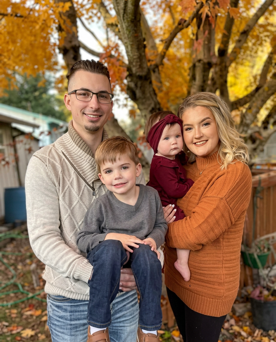 David Oancea with his family — the heart behind Love Anchor Construction